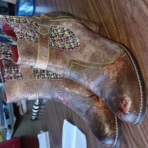 L’Artiste by Spring Step Nancies Boots Booties Boho Size 40 (8.5-9 US)